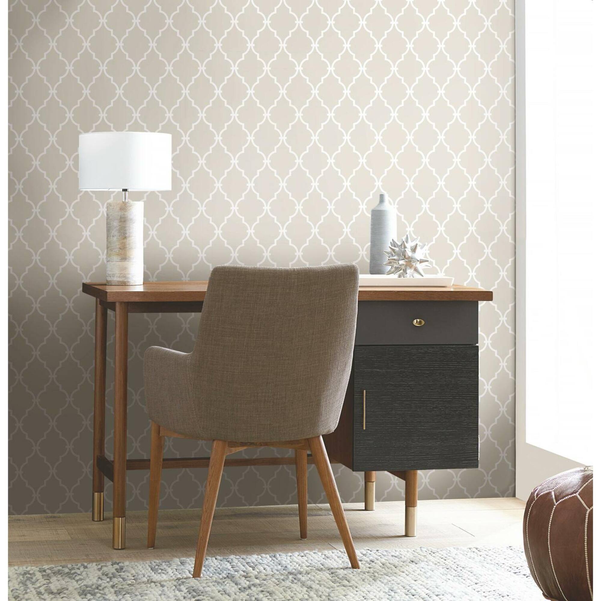 RoomMates Modern Trellis Peel & Stick Wallpaper